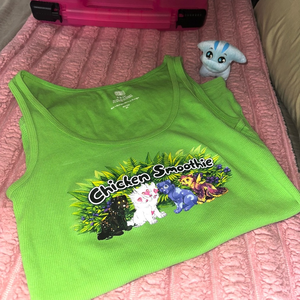 Custom Chicken Smoothie Tank Tops